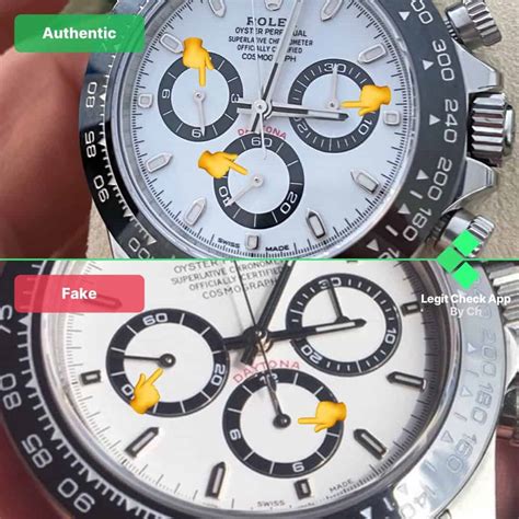 how to spot a fake rolex daytona watch|rolex daytona identification.